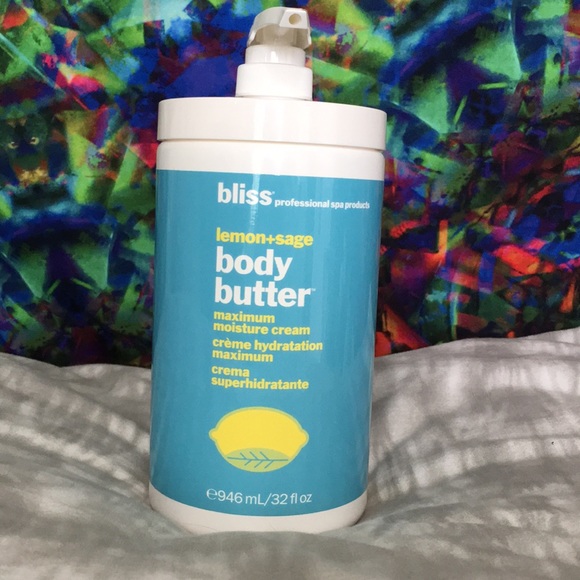bliss lemon sage body butter